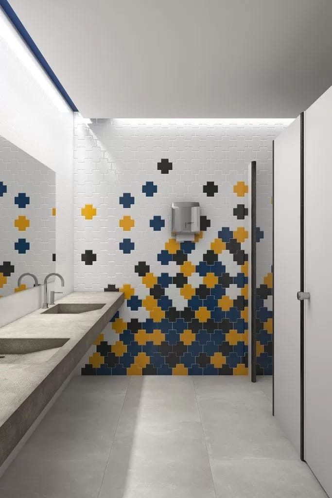 Jigsaw Black Glossy Tile Depot NY